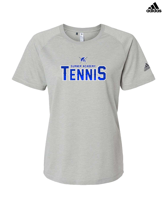 Sumner Academy Tennis Splatter - Womens Adidas Performance Shirt