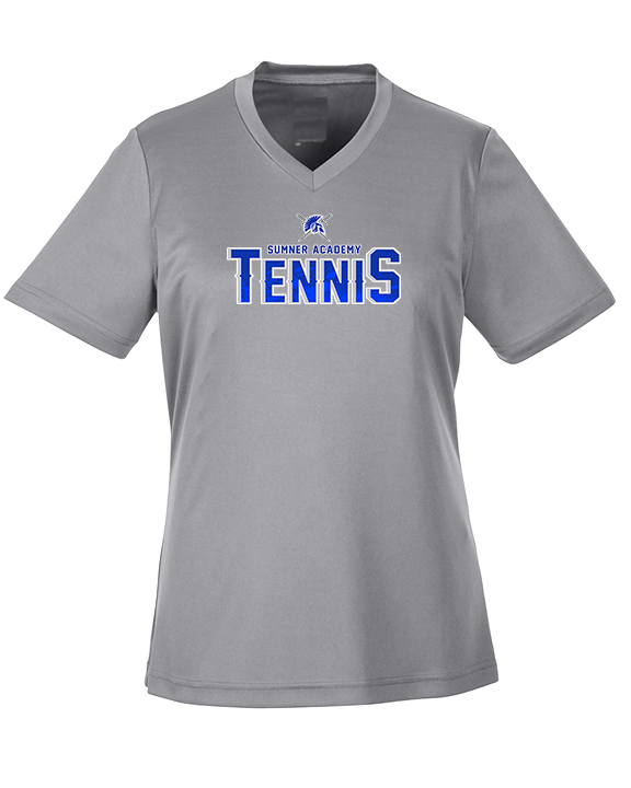 Sumner Academy Tennis Splatter - Womens Performance Shirt