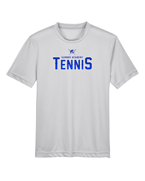 Sumner Academy Tennis Splatter - Youth Performance Shirt