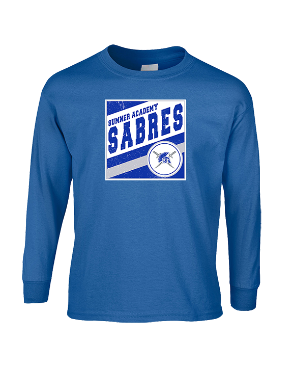 Sumner Academy Tennis Square - Cotton Longsleeve