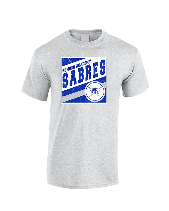 Sumner Academy Tennis Square - Cotton T-Shirt