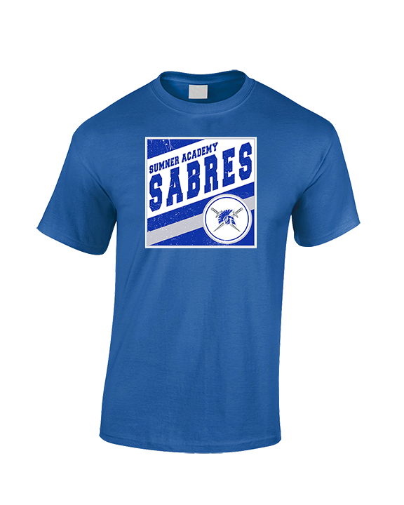 Sumner Academy Tennis Square - Cotton T-Shirt