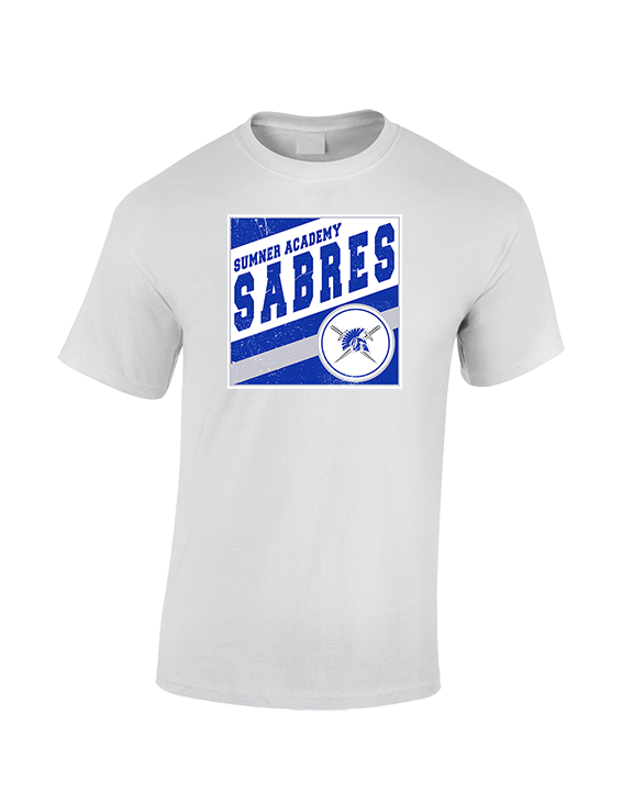 Sumner Academy Tennis Square - Cotton T-Shirt
