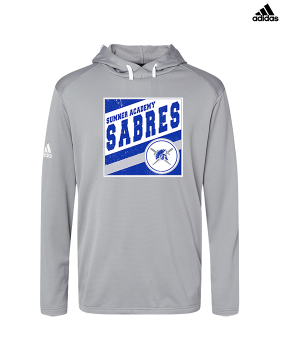 Sumner Academy Tennis Square - Mens Adidas Hoodie
