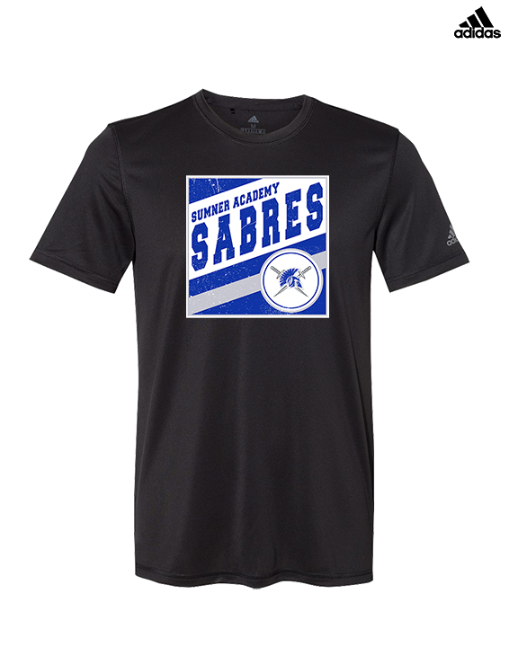 Sumner Academy Tennis Square - Mens Adidas Performance Shirt