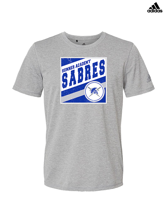 Sumner Academy Tennis Square - Mens Adidas Performance Shirt