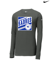 Sumner Academy Tennis Square - Mens Nike Longsleeve