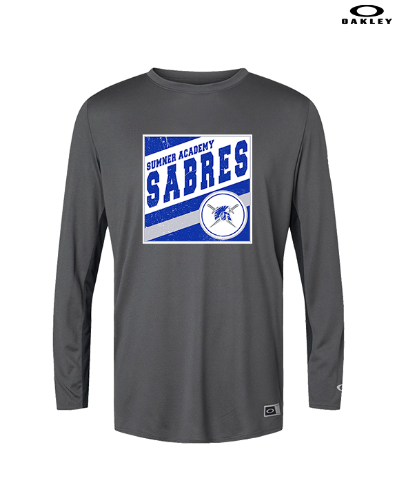 Sumner Academy Tennis Square - Mens Oakley Longsleeve