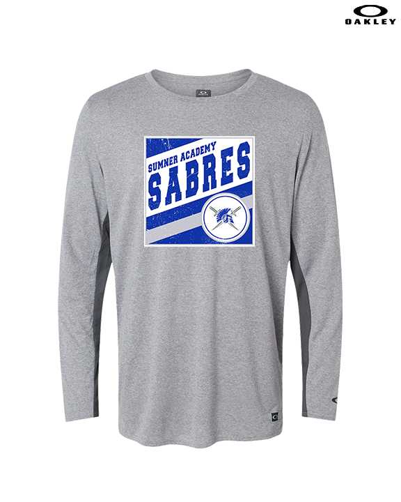 Sumner Academy Tennis Square - Mens Oakley Longsleeve