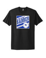 Sumner Academy Tennis Square - Mens Select Cotton T-Shirt