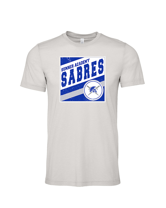 Sumner Academy Tennis Square - Tri-Blend Shirt