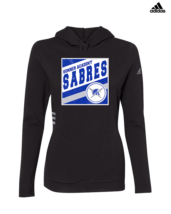 Sumner Academy Tennis Square - Womens Adidas Hoodie
