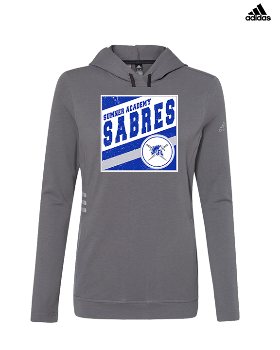 Sumner Academy Tennis Square - Womens Adidas Hoodie