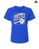 Sumner Academy Tennis Square - Womens Adidas Performance Shirt