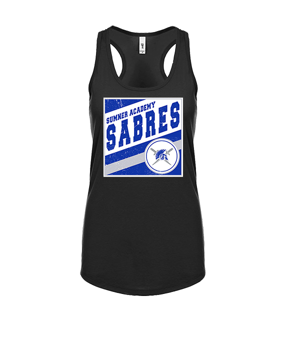 Sumner Academy Tennis Square - Womens Tank Top