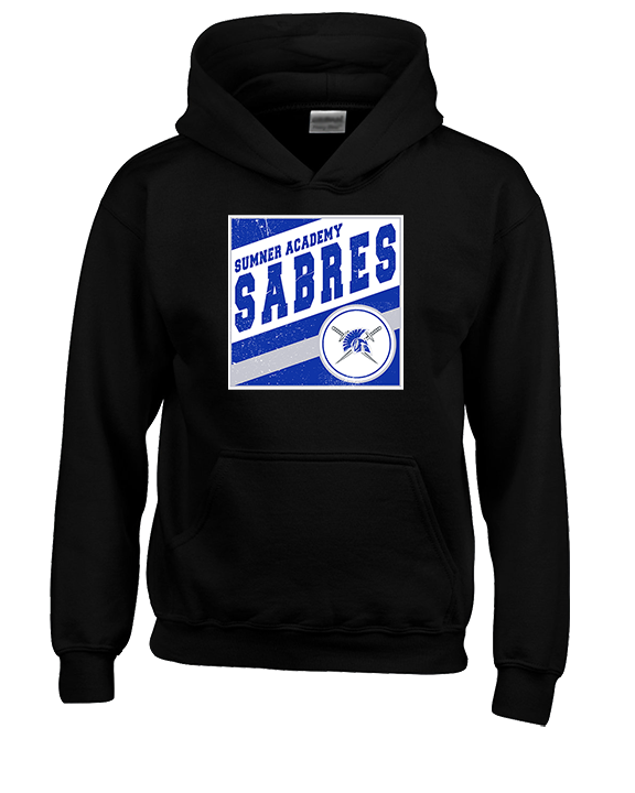 Sumner Academy Tennis Square - Youth Hoodie