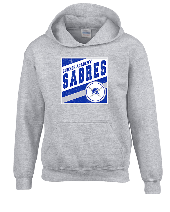 Sumner Academy Tennis Square - Youth Hoodie