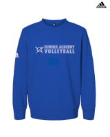 Sumner Academy Volleyball Basic - Mens Adidas Crewneck