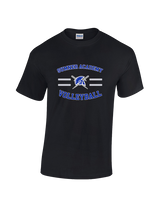 Sumner Academy Volleyball Curve - Cotton T-Shirt