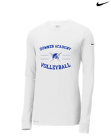 Sumner Academy Volleyball Curve - Mens Nike Longsleeve