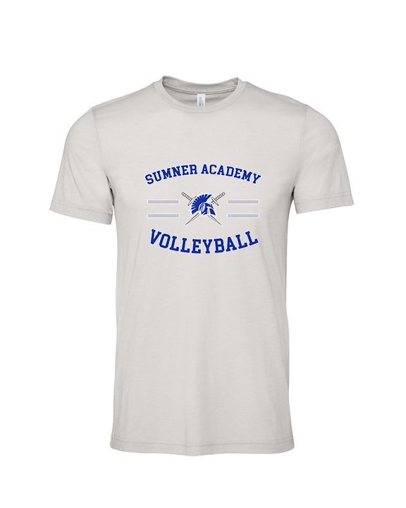 Sumner Academy Volleyball Curve - Tri-Blend Shirt