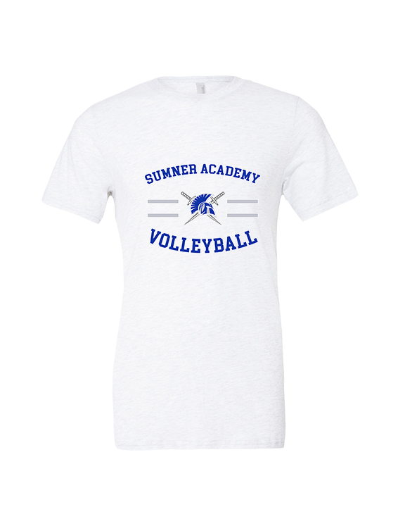 Sumner Academy Volleyball Curve - Tri-Blend Shirt