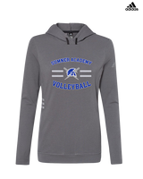 Sumner Academy Volleyball Curve - Womens Adidas Hoodie