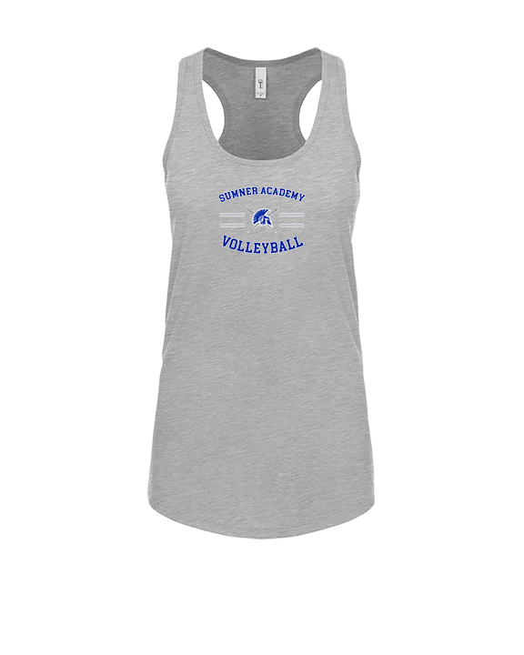 Sumner Academy Volleyball Curve - Womens Tank Top