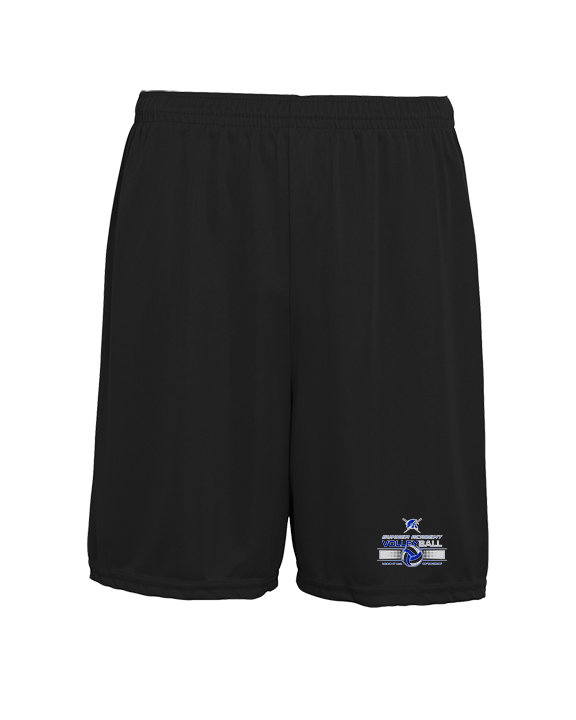 Sumner Academy Volleyball Leave It On The Court - Mens 7inch Training Shorts