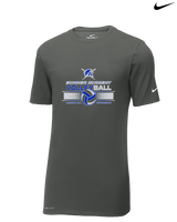 Sumner Academy Volleyball Leave It On The Court - Mens Nike Cotton Poly Tee