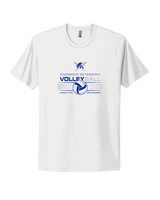 Sumner Academy Volleyball Leave It On The Court - Mens Select Cotton T-Shirt