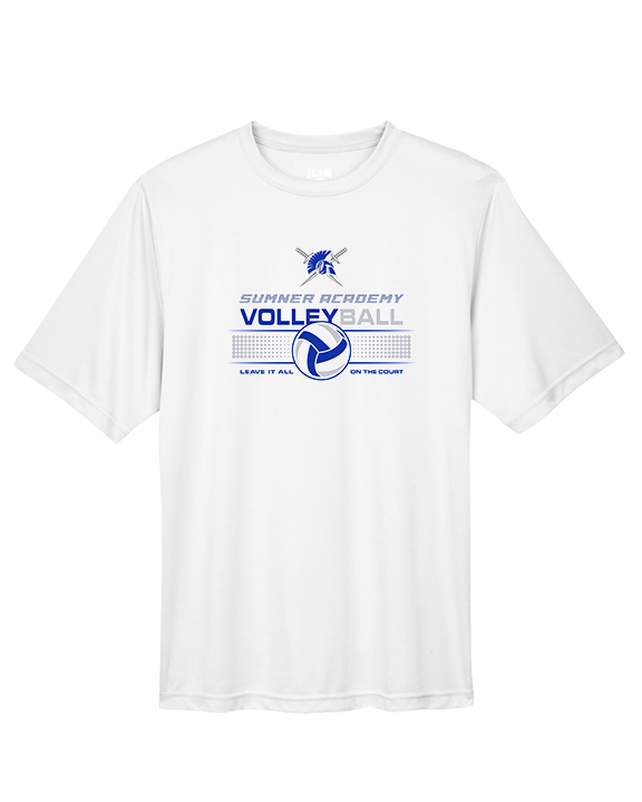 Sumner Academy Volleyball Leave It On The Court - Performance Shirt