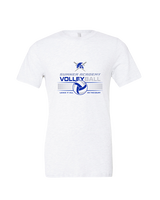 Sumner Academy Volleyball Leave It On The Court - Tri-Blend Shirt