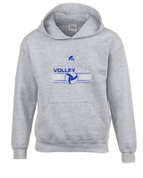 Sumner Academy Volleyball Leave It On The Court - Youth Hoodie