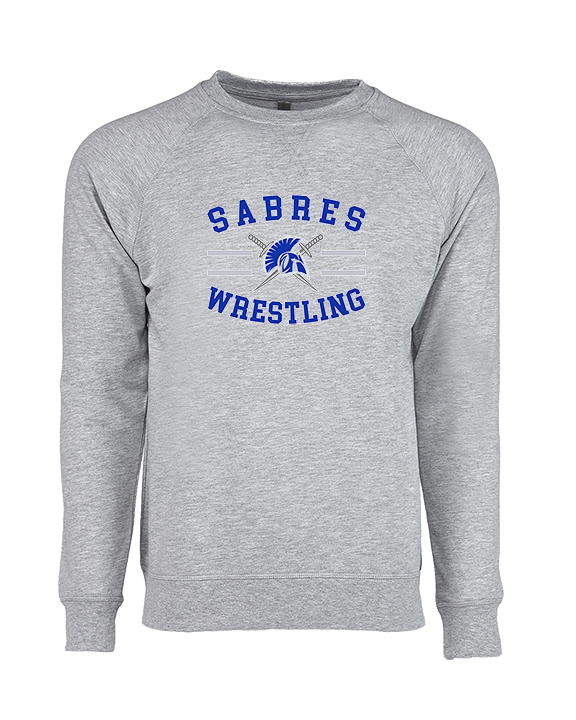 Sumner Academy Wrestling Curve - Crewneck Sweatshirt