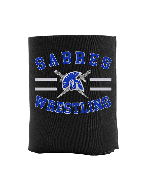 Sumner Academy Wrestling Curve - Koozie