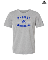 Sumner Academy Wrestling Curve - Mens Adidas Performance Shirt