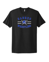 Sumner Academy Wrestling Curve - Mens Select Cotton T-Shirt