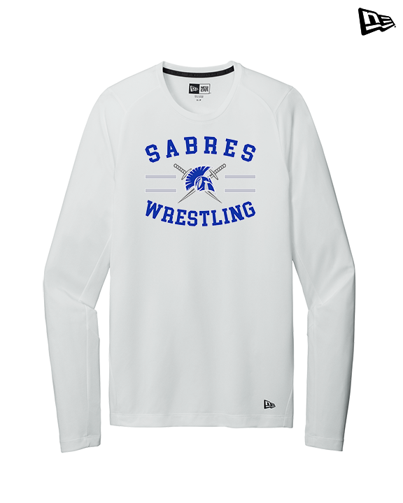 Sumner Academy Wrestling Curve - New Era Performance Long Sleeve