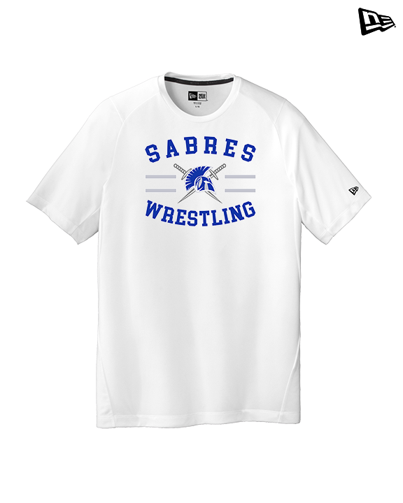Sumner Academy Wrestling Curve - New Era Performance Shirt