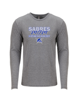 Sumner Academy Wrestling Mom - Tri-Blend Long Sleeve