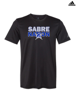 Sumner Academy Wrestling Nation - Mens Adidas Performance Shirt