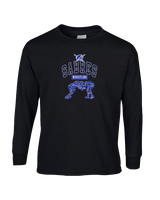 Sumner Academy Wrestling Outline - Cotton Longsleeve