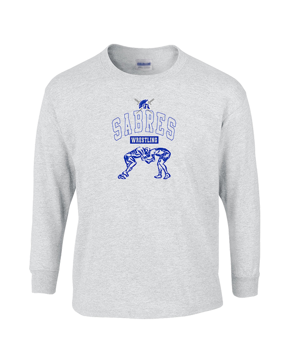 Sumner Academy Wrestling Outline - Cotton Longsleeve
