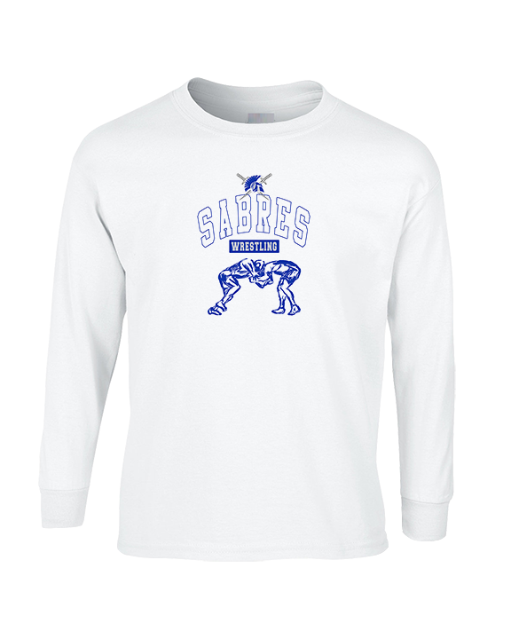 Sumner Academy Wrestling Outline - Cotton Longsleeve