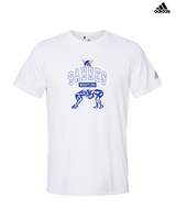 Sumner Academy Wrestling Outline - Mens Adidas Performance Shirt