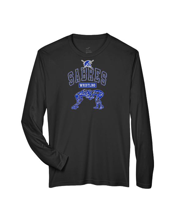 Sumner Academy Wrestling Outline - Performance Longsleeve