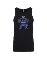Sumner Academy Wrestling Outline - Tank Top