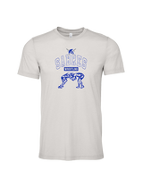 Sumner Academy Wrestling Outline - Tri-Blend Shirt