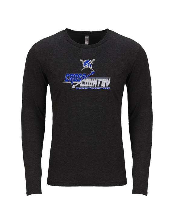 Sumner Academy of Arts & Science Cross Country Arrows 23 - Tri-Blend Long Sleeve